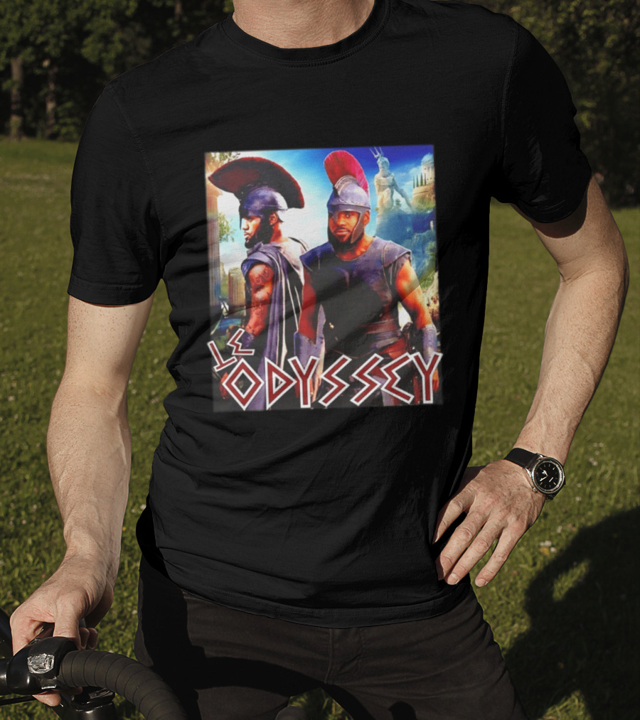 LeOdyssey LeBron James Greek Mythology Adventure T-Shirt
