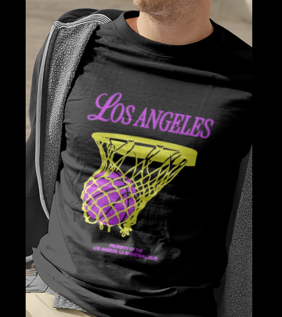 Los Angeles Basketball Club Property Los Angeles CA T-Shirt