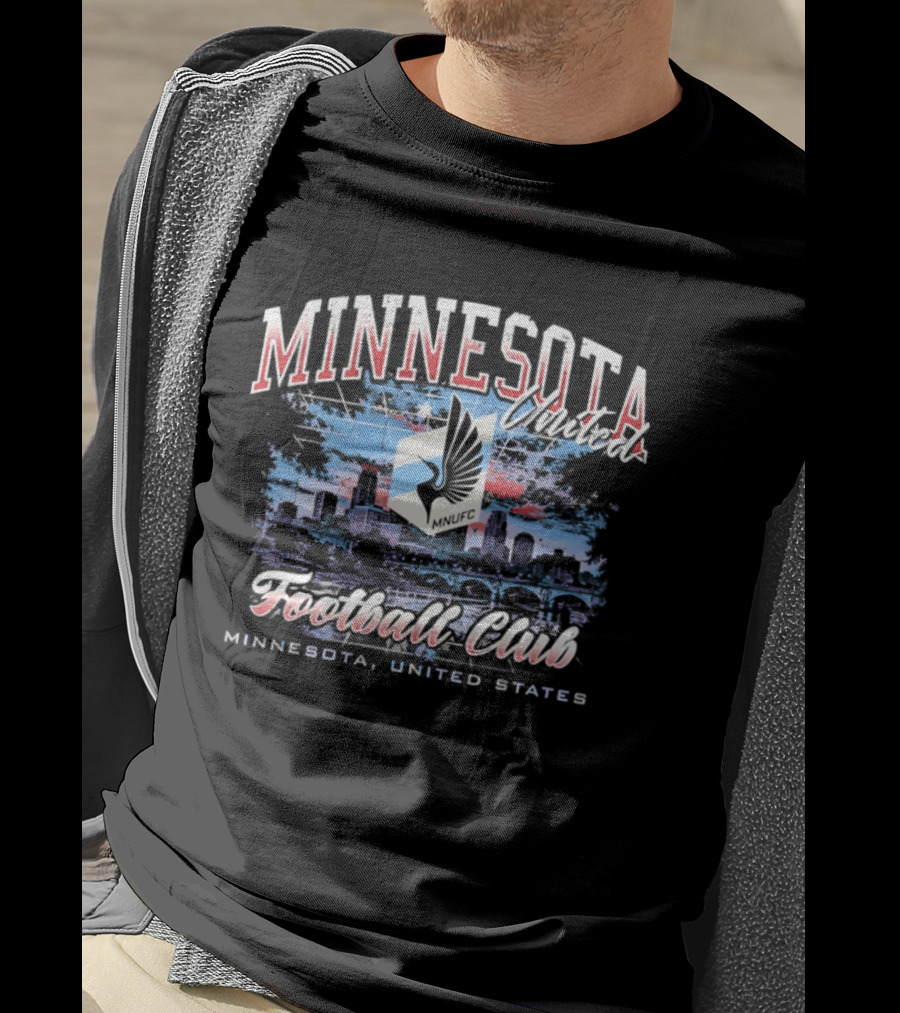 Minnesota United Football Club Minnesota United States Scenery T-Shirt