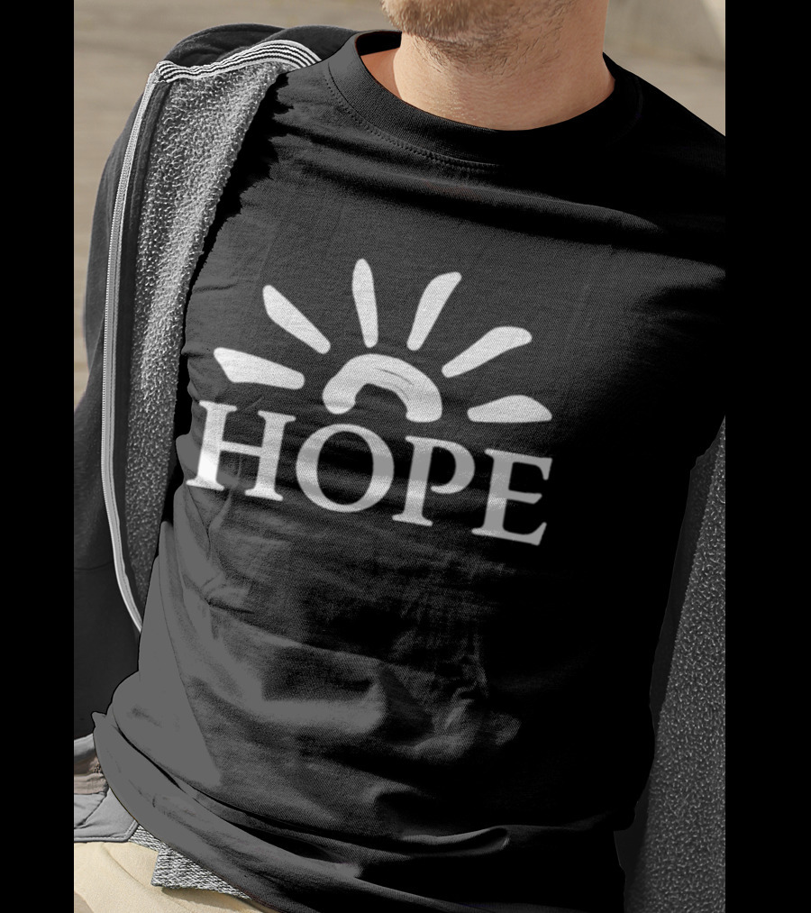 HOPE Sunburst Theme Optimistic T-Shirt