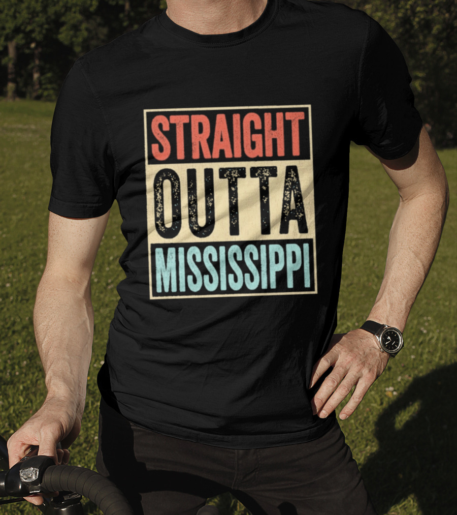Straight Outta Mississippi Souvenir Performance T-Shirt