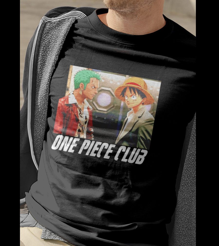 One Piece Club Roronoa Zoro Monkey D Luffy T-Shirt