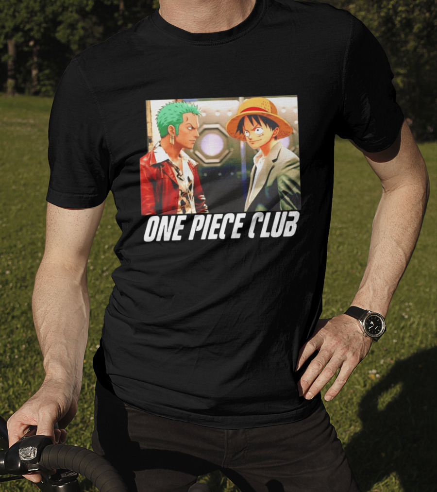 One Piece Club Roronoa Zoro Monkey D Luffy T-Shirt