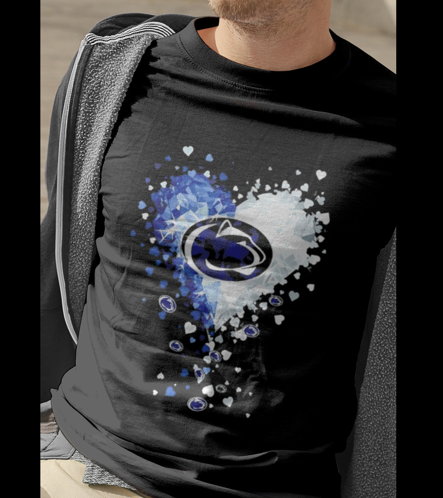 Penn State Nittany Lions 2026 NCAA Heart Diamond T-Shirt