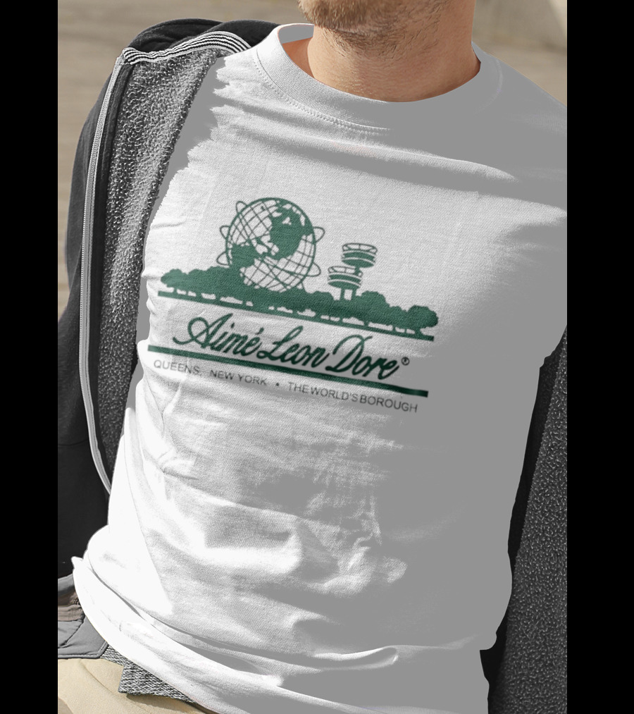 Aimé Leon Dore Queens New York World's Borough Unisphere T-Shirt