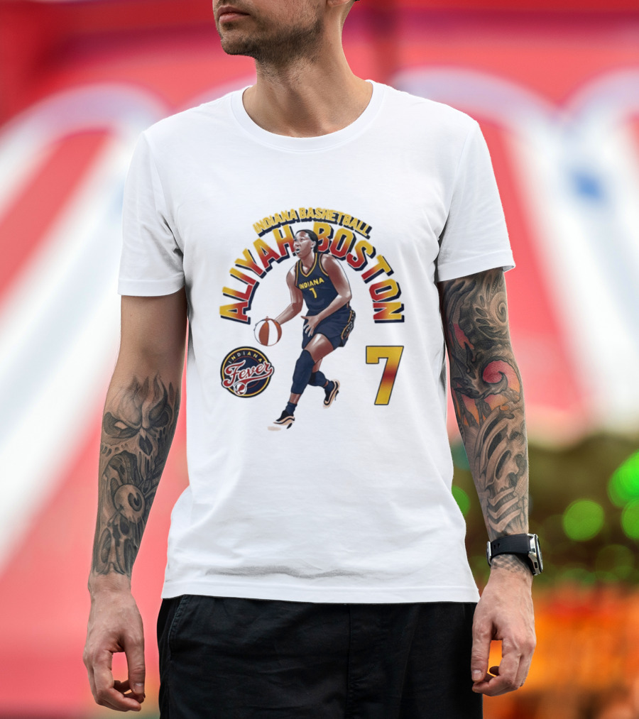Aliyah Boston Indiana Fever Basketball 7 T-Shirt