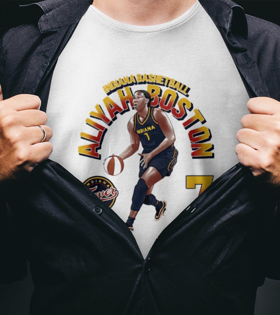 Aliyah Boston Indiana Fever Basketball 7 T-Shirt