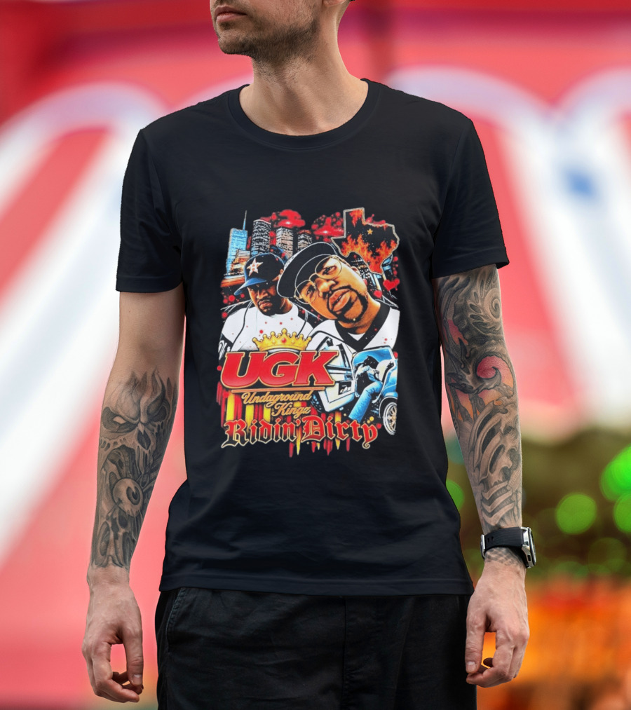 UGK Underground Kingz Ridin' Dirty Texas Rap Legends T-Shirt