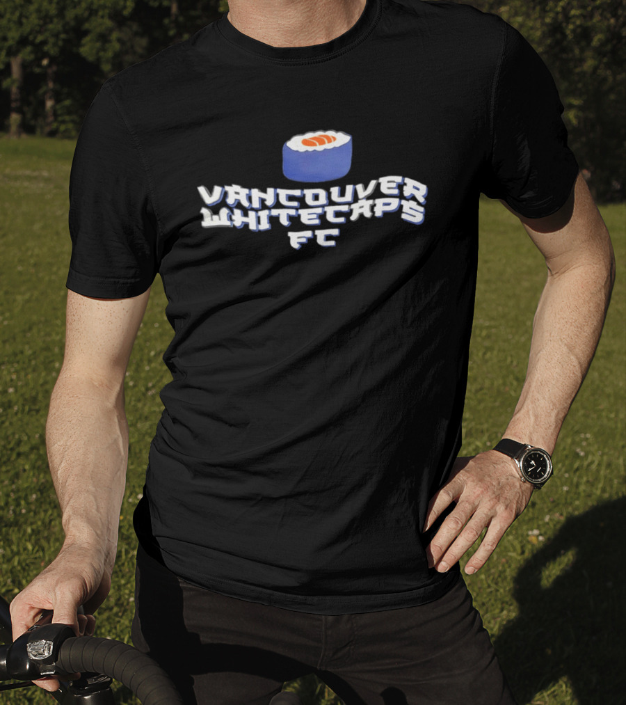 Vancouver Whitecaps FC Sushi Roll Soccer Fan T-Shirt