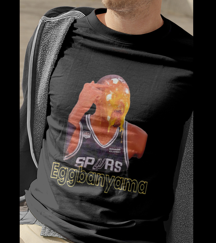 Eggbanyama Spurs Basketball Chaos Closet T-Shirt