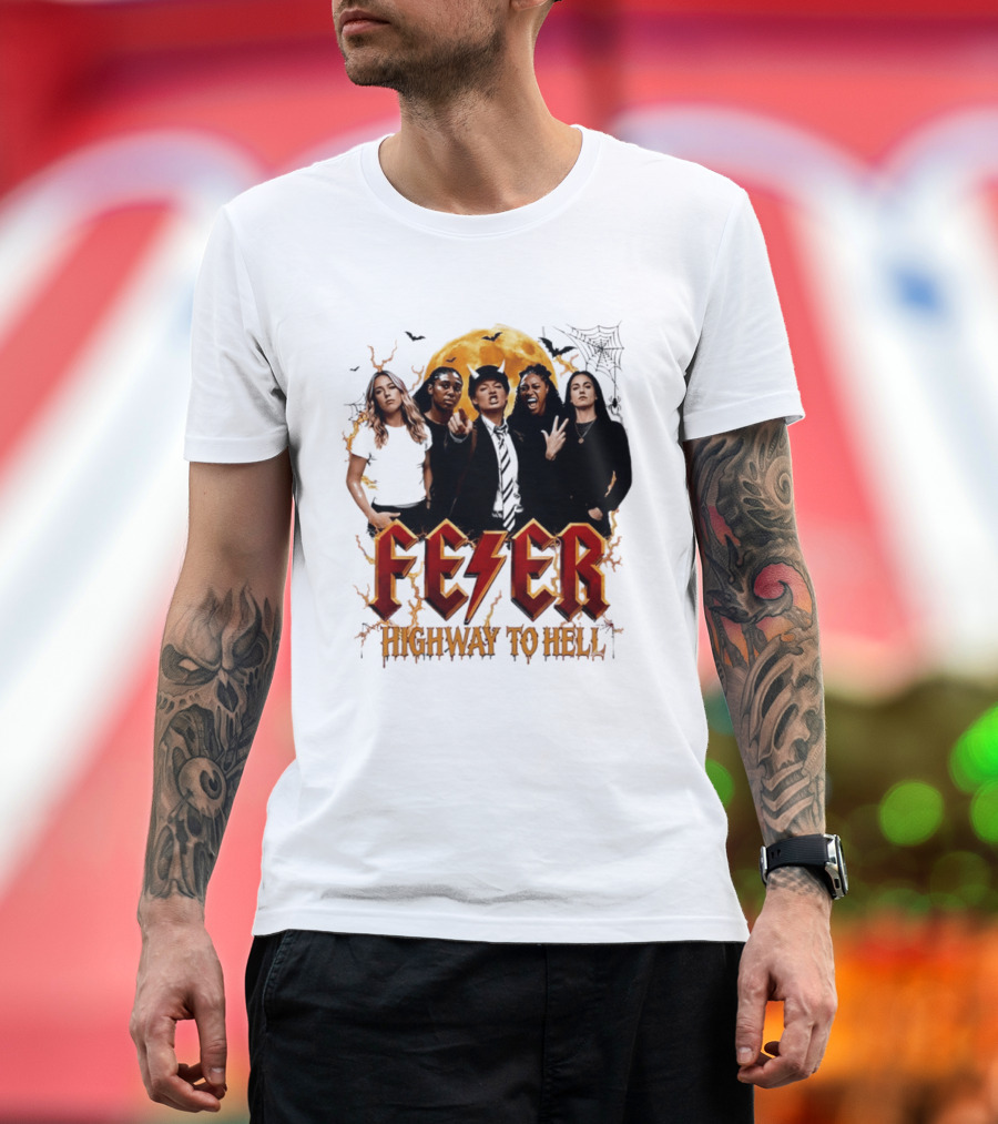 Indiana Fever Highway To Hell Halloween Fever T-Shirt