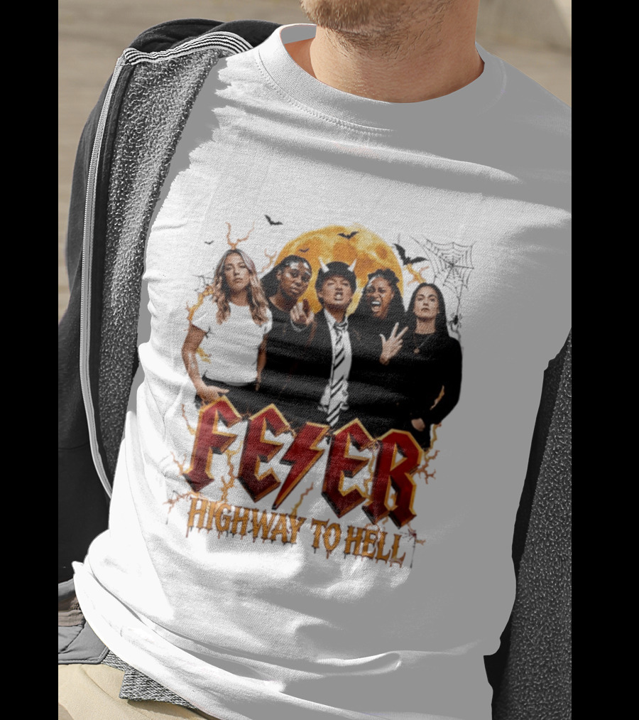 Indiana Fever Highway To Hell Halloween Fever T-Shirt