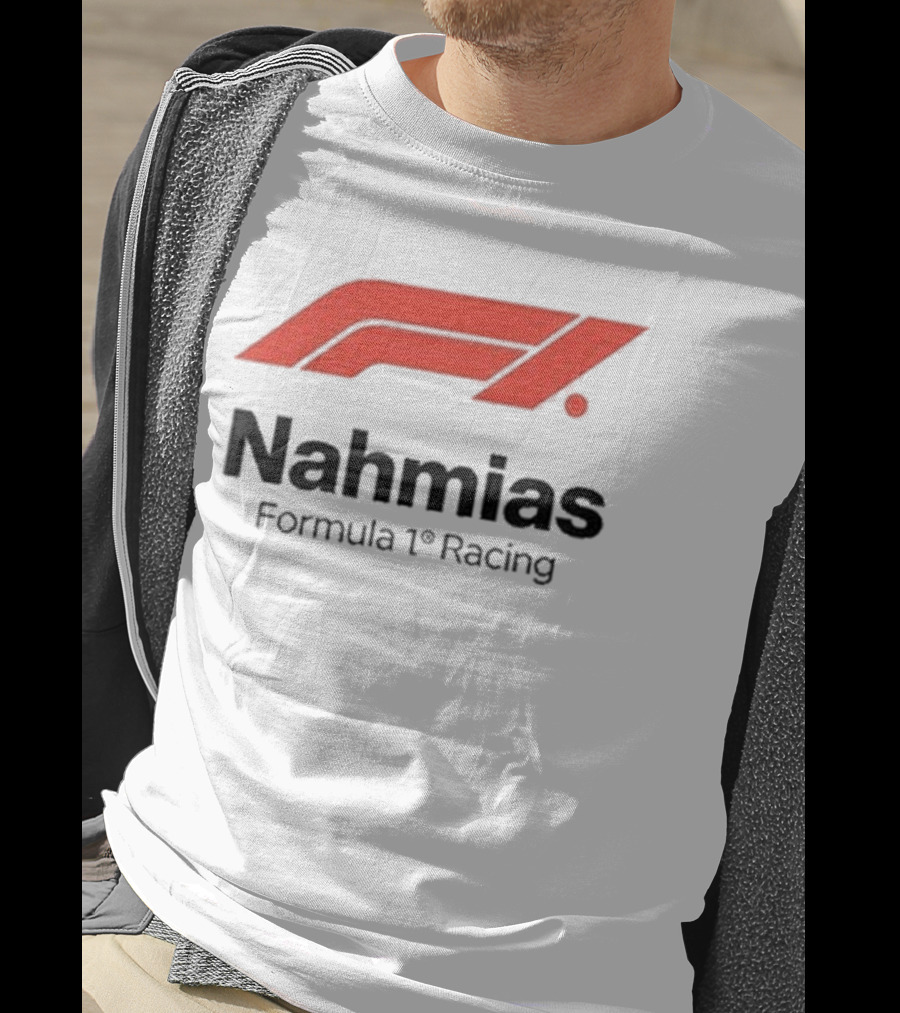 Nahmias Formula 1 Racing Kento Nagao F1 White T-Shirt