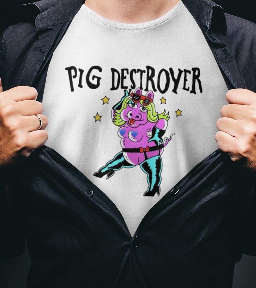 Pig Destroyer Miss Piggy Grindcore Metal Fashionable T-Shirt