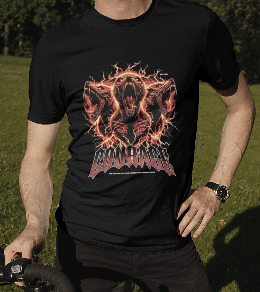 Courage Brand Name Est 2026 True Leader Highest Virtue T-Shirt