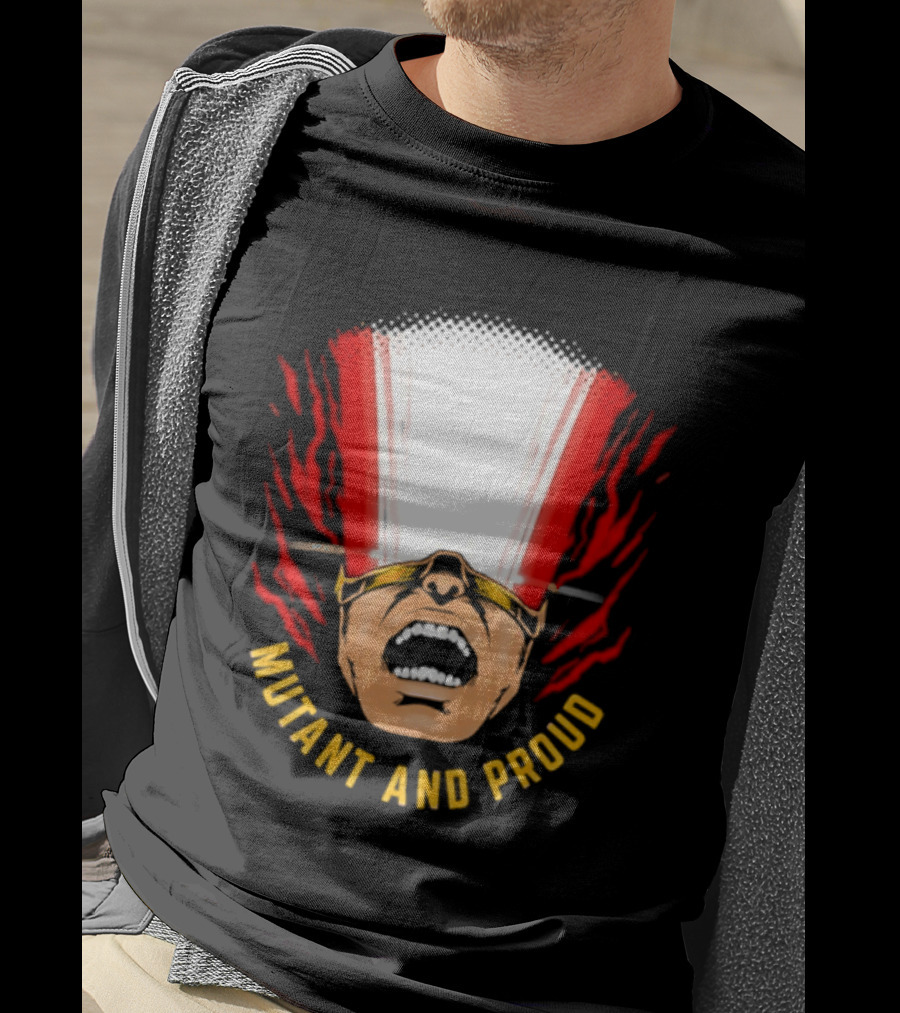 Cyclops Mutant And Proud X Men Marvel Eyebeams T-Shirt