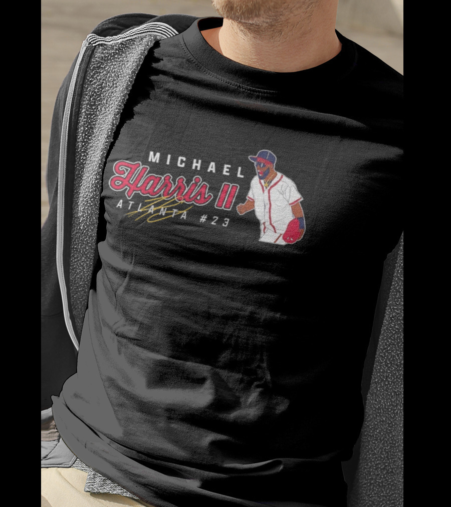 Michael Harris II Atlanta #29 Braves MLB 2026 T-Shirt
