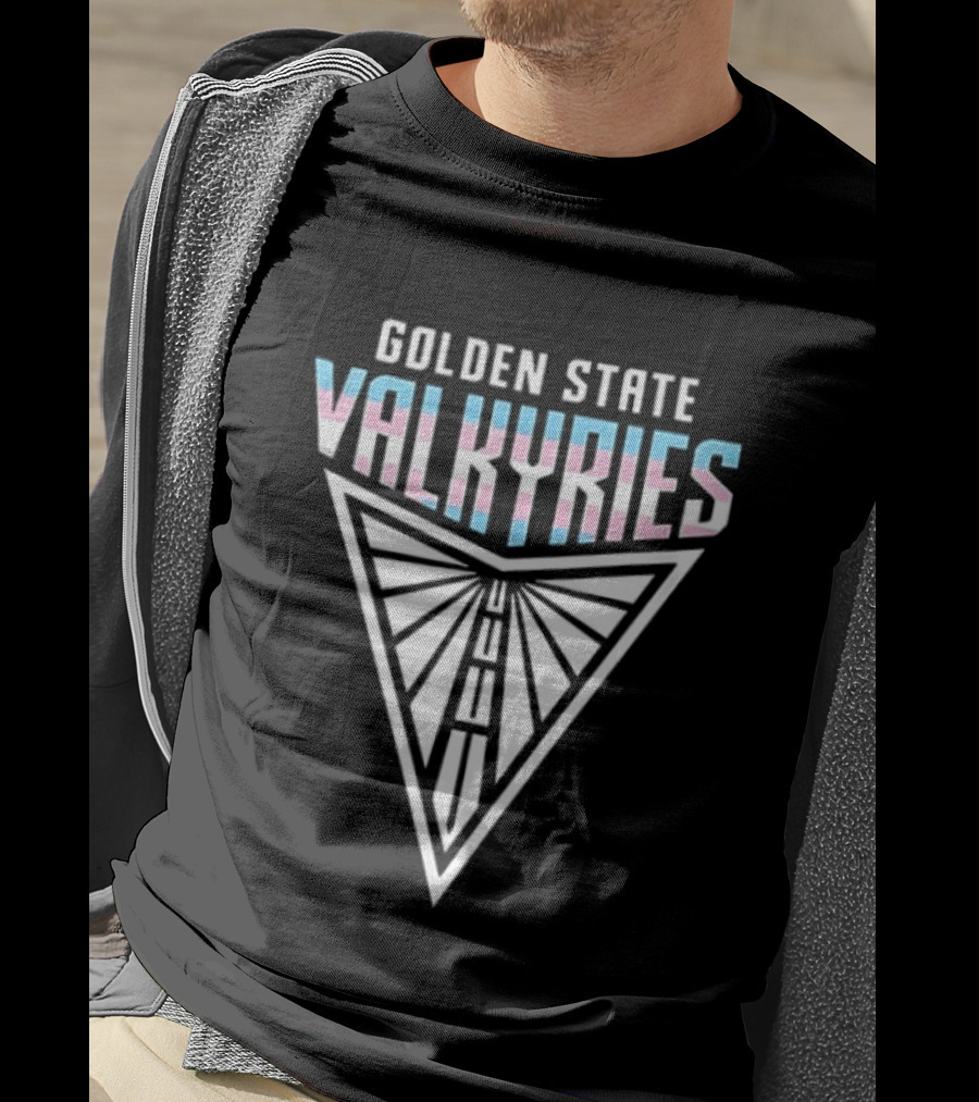 Golden State Valkyries Trans Flag T-Shirt