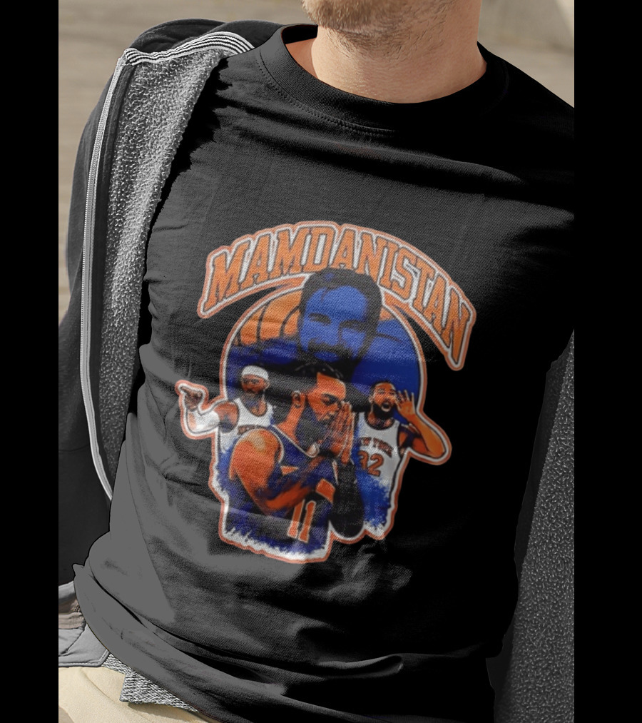 New York Knicks 2026 Mamdani MamdaniStan Basketball Team Players Zohran T-Shirt