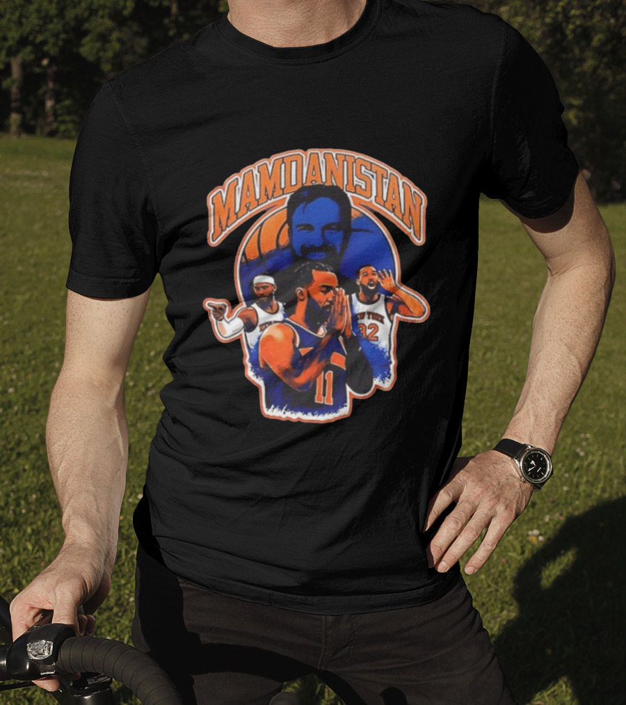New York Knicks 2026 Mamdani MamdaniStan Basketball Team Players Zohran T-Shirt
