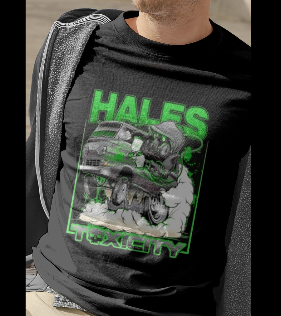 Hales Toxicity Gas Mask Graffiti Van Street T-Shirt