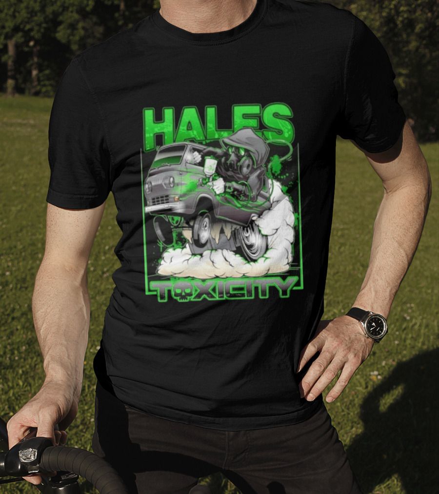 Hales Toxicity Gas Mask Graffiti Van Street T-Shirt