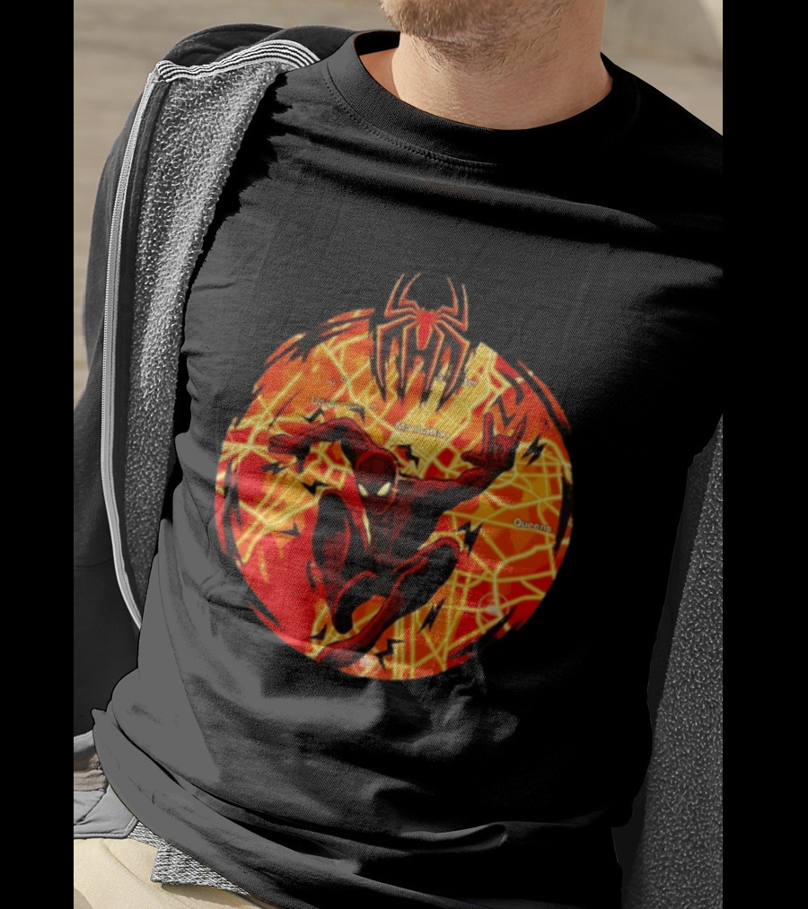 Spider Man Marvel Manhattan Map New York City Comics T-Shirt