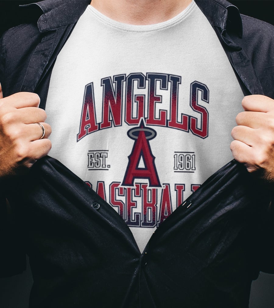 Angels Baseball Est 1961 Los Angeles Angels T-Shirt