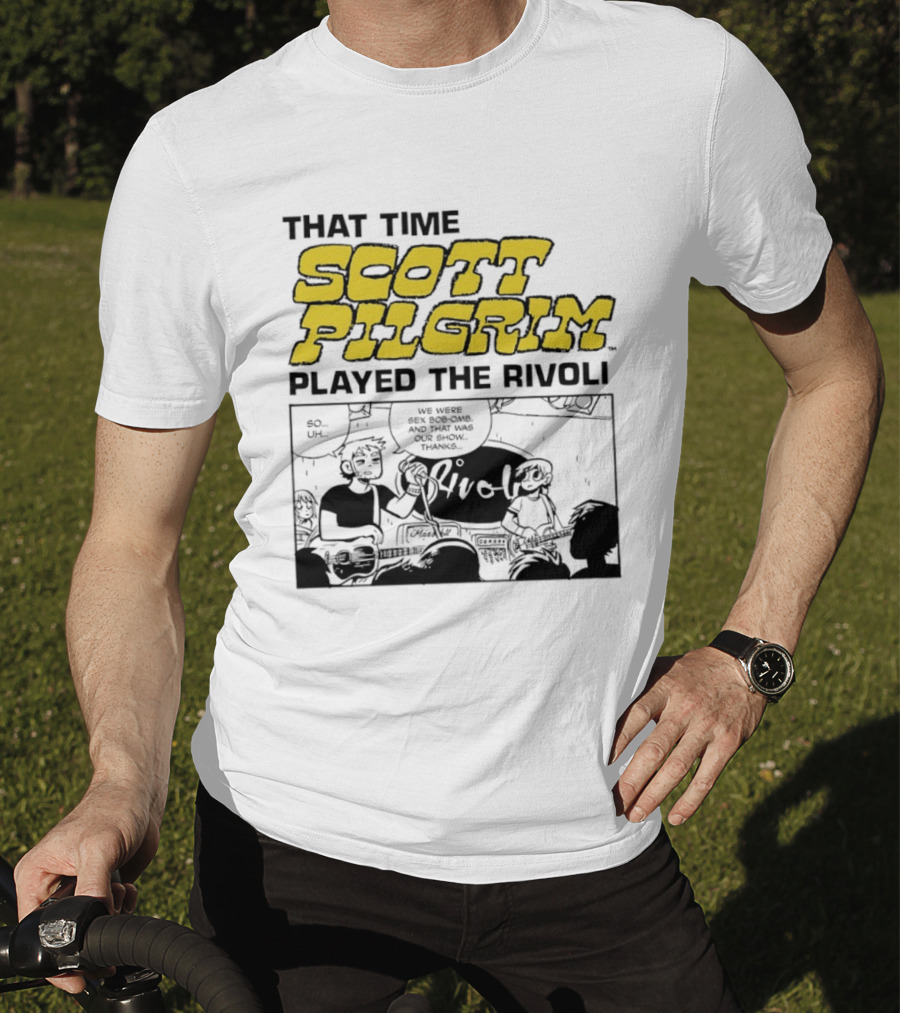Scott Pilgrim Comic Strip That Time Played The Rivoli T-Shirt