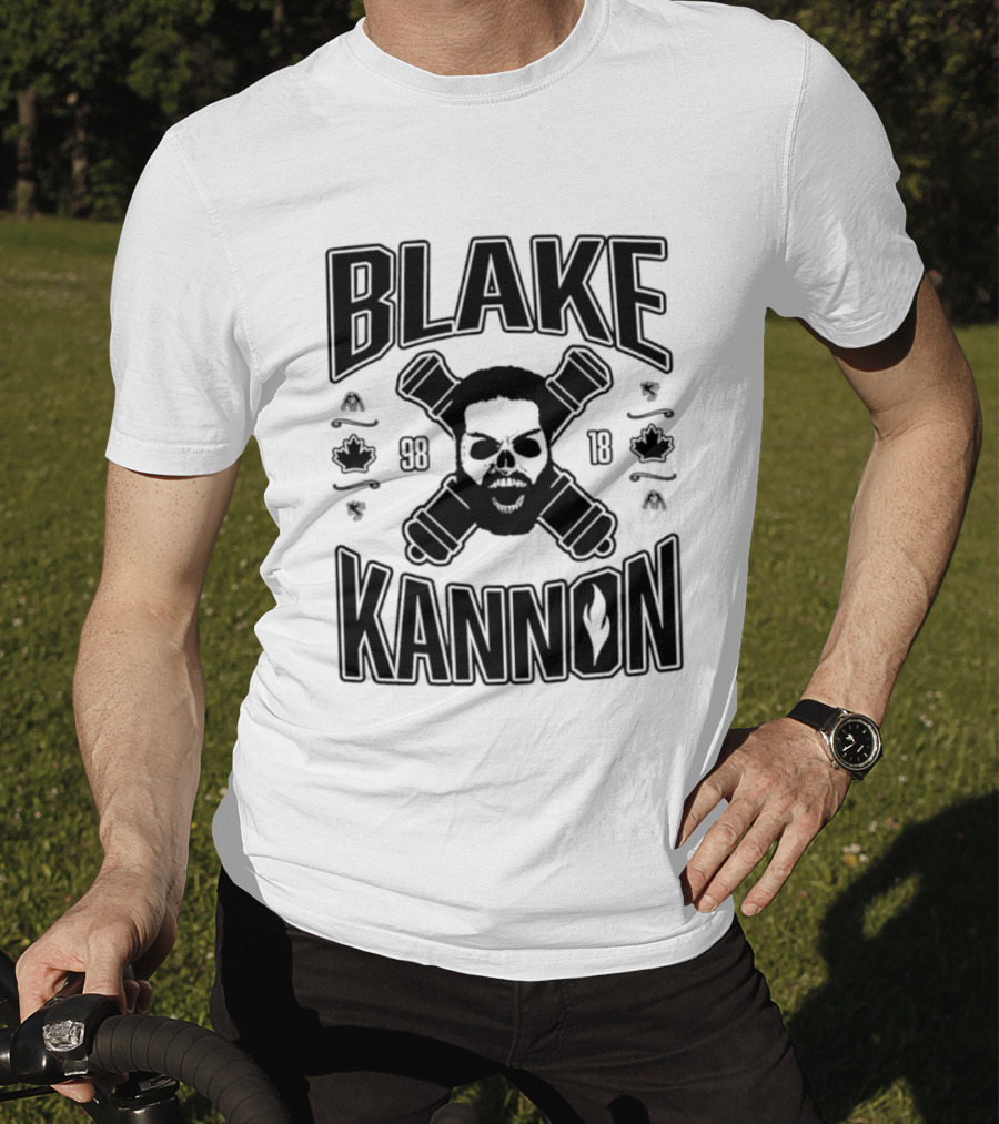 Blake Kannon 98 18 Skull Cannons Wrestling T-Shirt