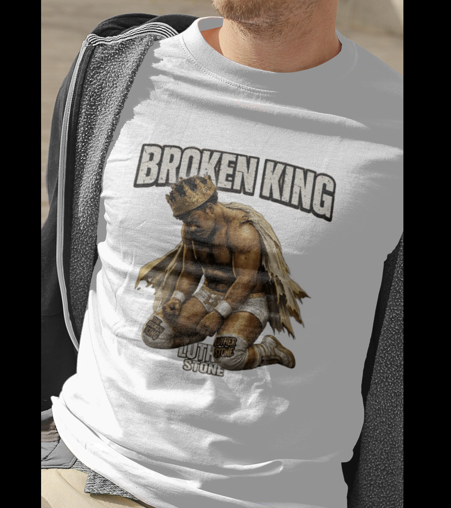 Broken King Luther Stone Wrestling Champion T-Shirt