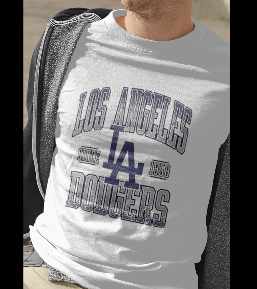 Los Angeles Dodgers LA Since 1958 MLB Baseball T-Shirt
