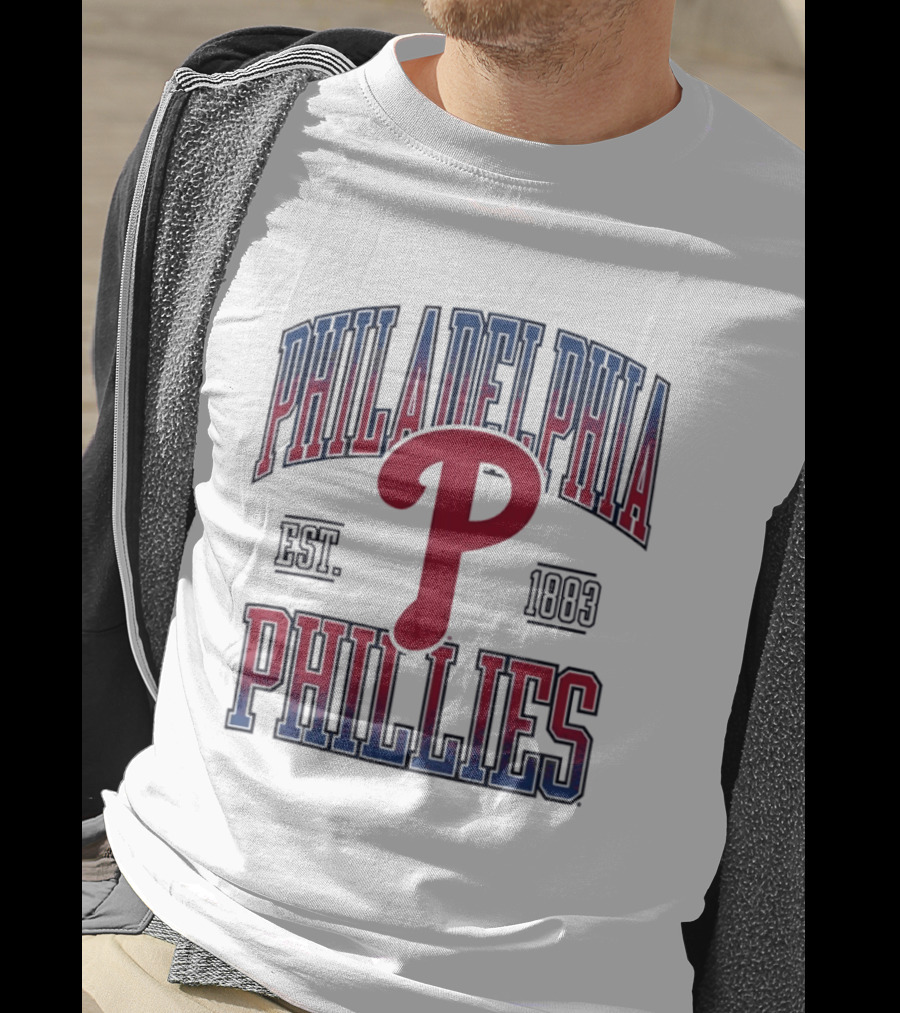 Philadelphia Phillies Est 1883 MLB Baseball P Icon Classic Team T-Shirt