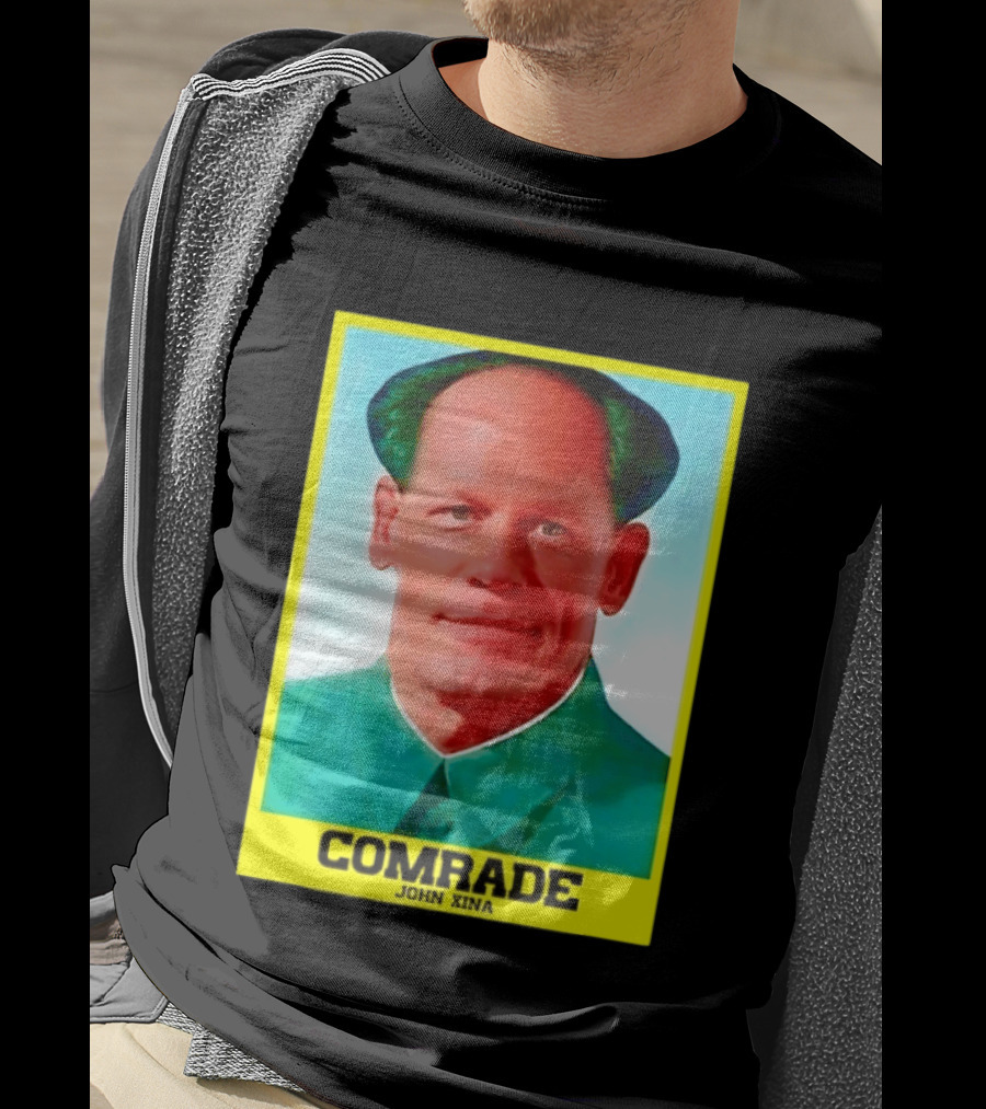 Comrade John Xina Meme Mao Zedong Parody Image T-Shirt