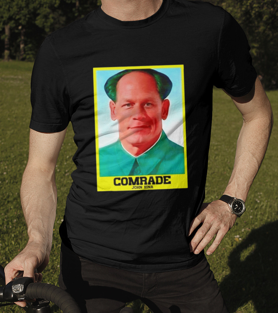 Comrade John Xina Meme Mao Zedong Parody Image T-Shirt