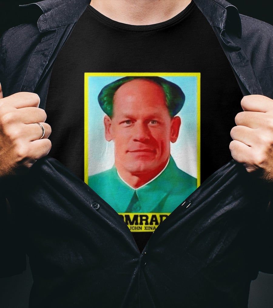 Comrade John Xina Meme Mao Zedong Parody Image T-Shirt