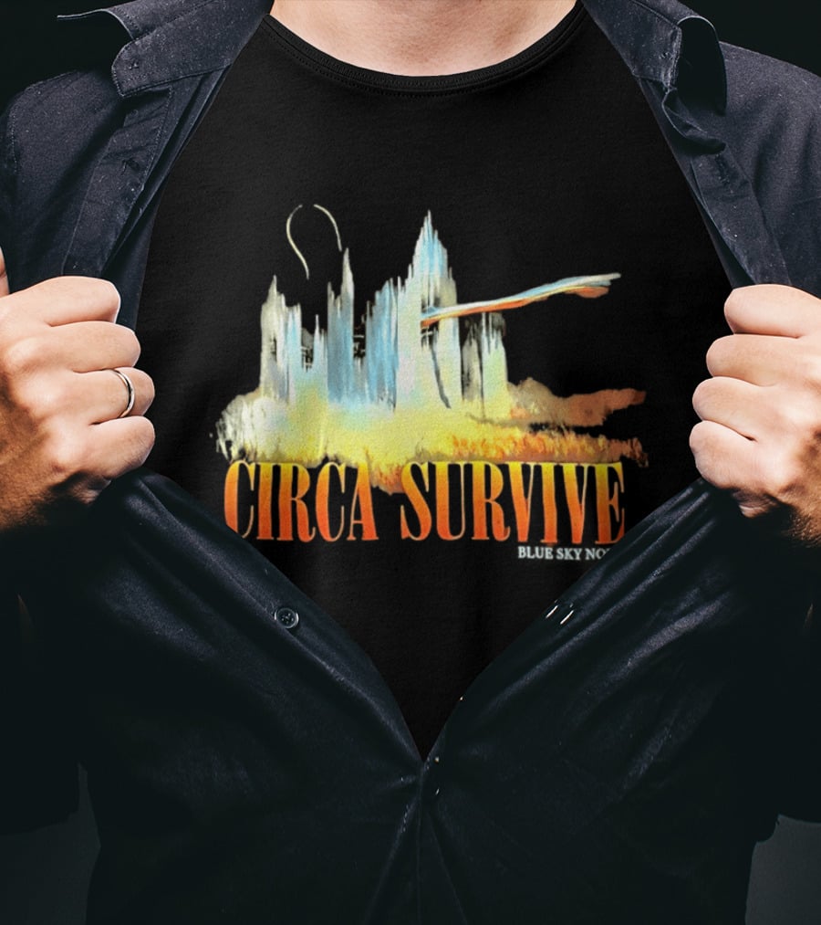 Circa Survive Blue Sky Noise Album T-Shirt