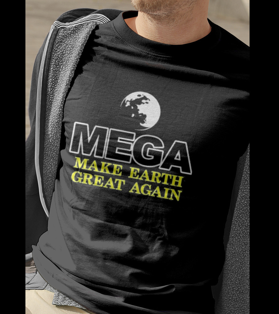 Count Binface MEGA Make Earth Great Again Planet T-Shirt