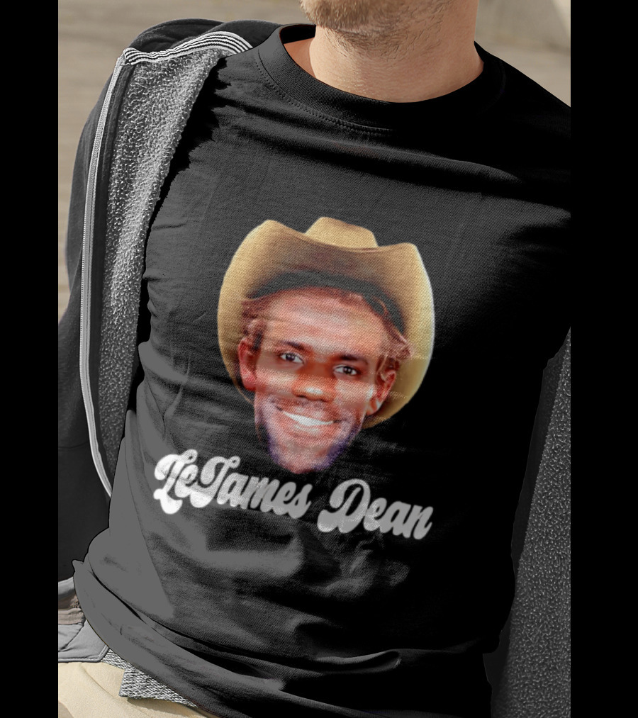 LeBron James LeJames Dean Cowboy Hat T-Shirt