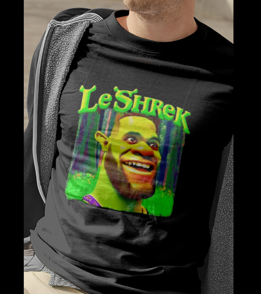 LeShrek LeBron James Philadelphia 76ers Basketball T-Shirt