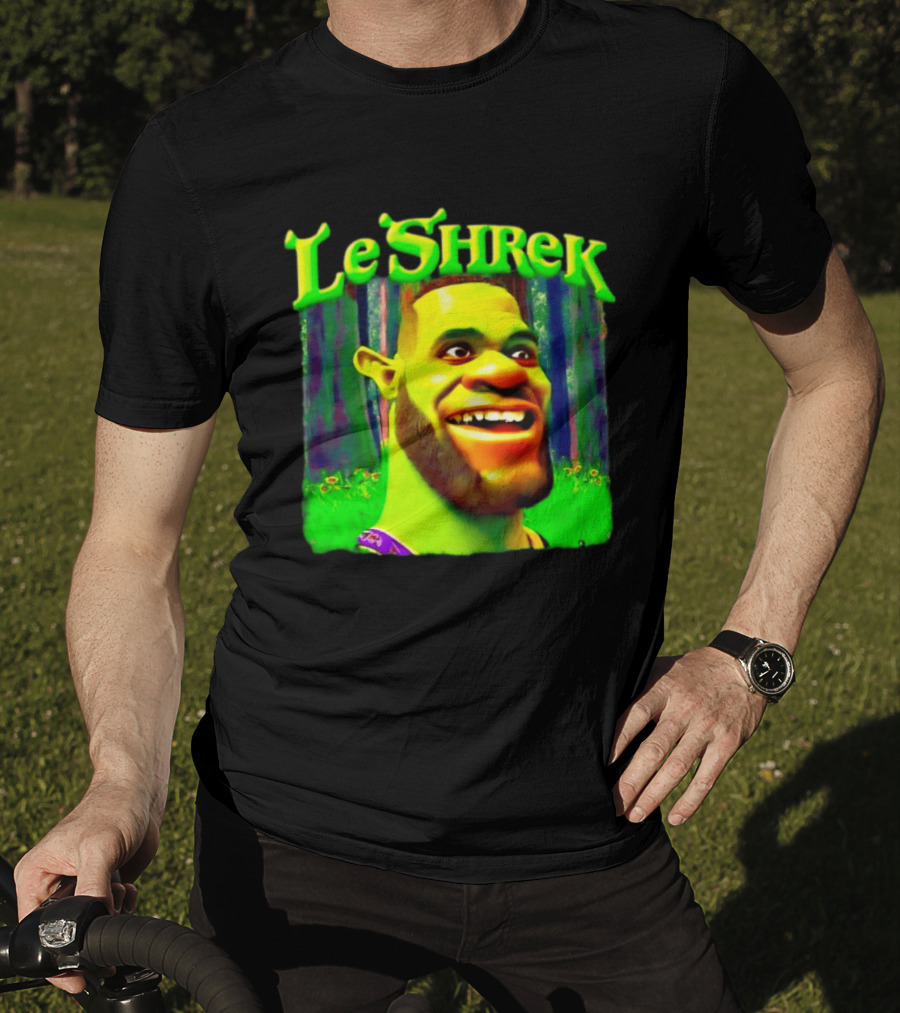 LeShrek LeBron James Philadelphia 76ers Basketball T-Shirt
