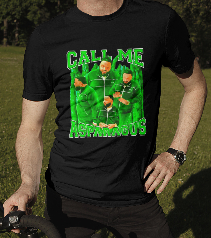 DJ Khaled Call Me Asparagus Music Producer Green Tracksuit T-Shirt