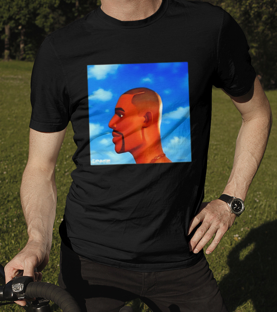 Drake For All The Dogs OVO Hip Hop Rap Album Sky Blue T-Shirt