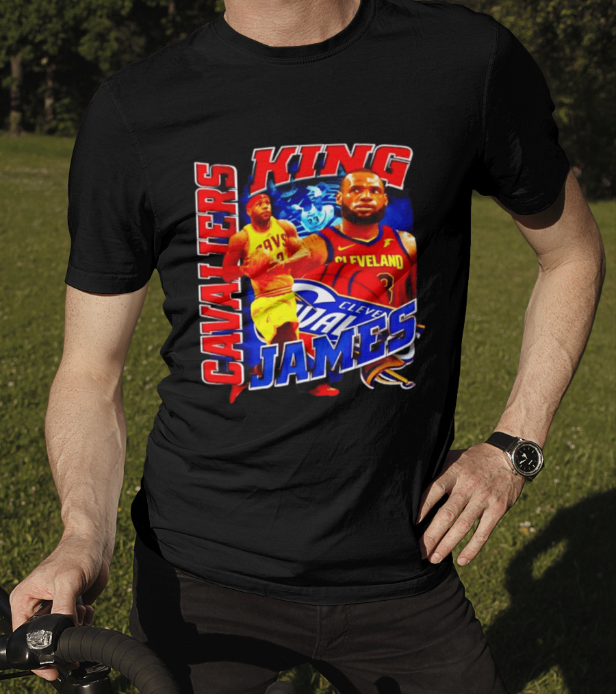 Cleveland Cavaliers King James LeBron Nike NBA Basketball Star T-Shirt