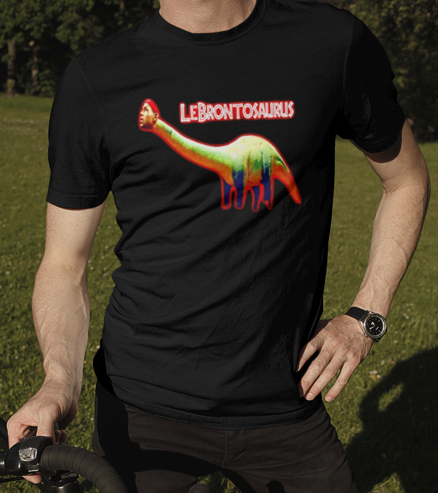 LeBrontosaurus Meme LeBron James Philadelphia 76ers T-Shirt