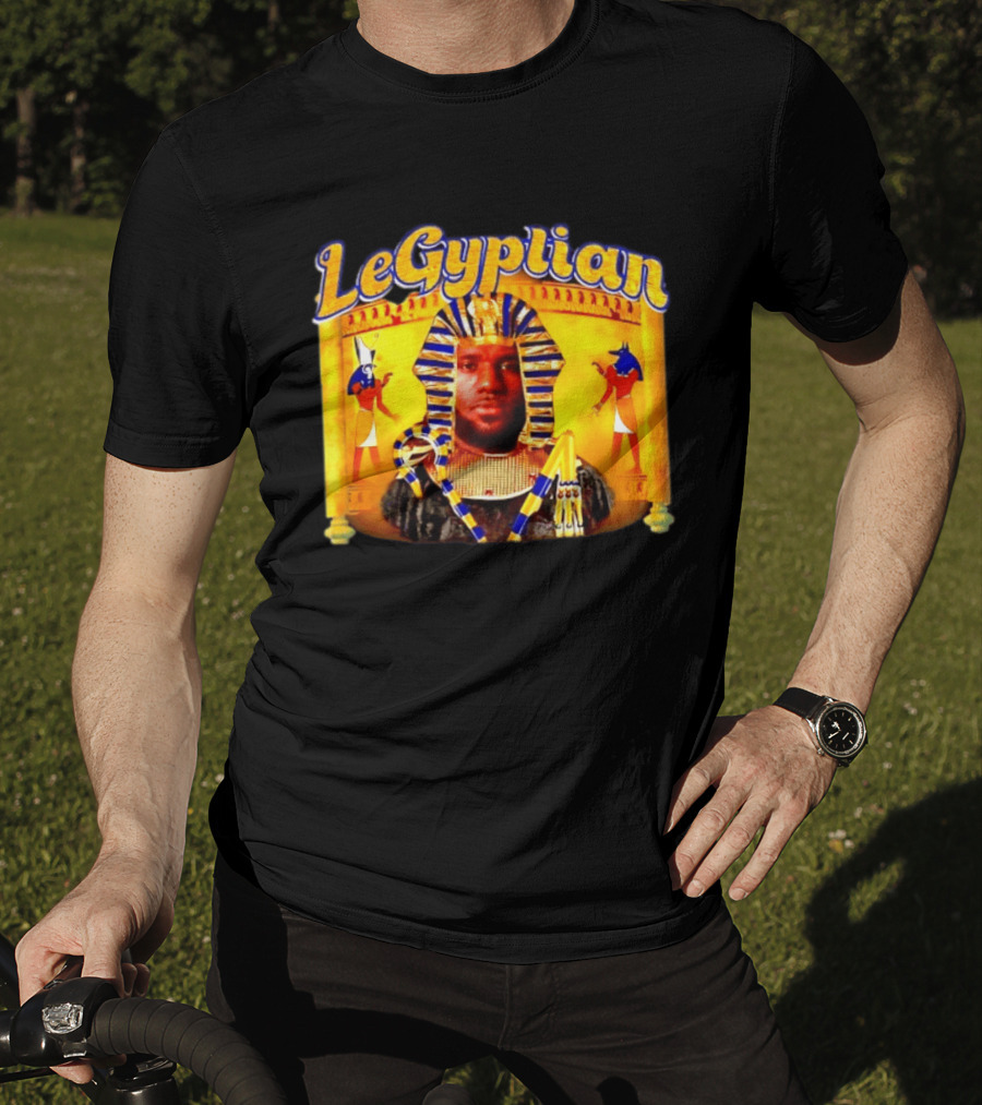LeBron James LeGyptian Philadelphia 76ers Basketball Meme T-Shirt