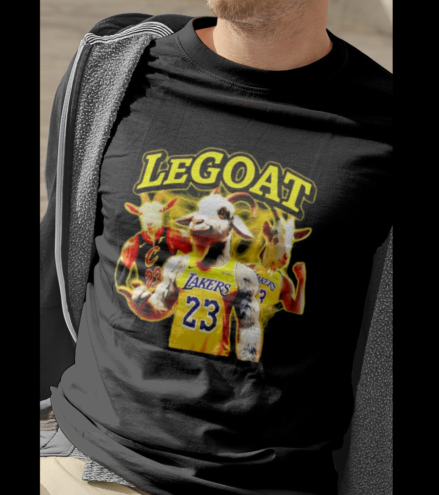 Legoat 23 LeBron James Lakers Cavaliers T-Shirt