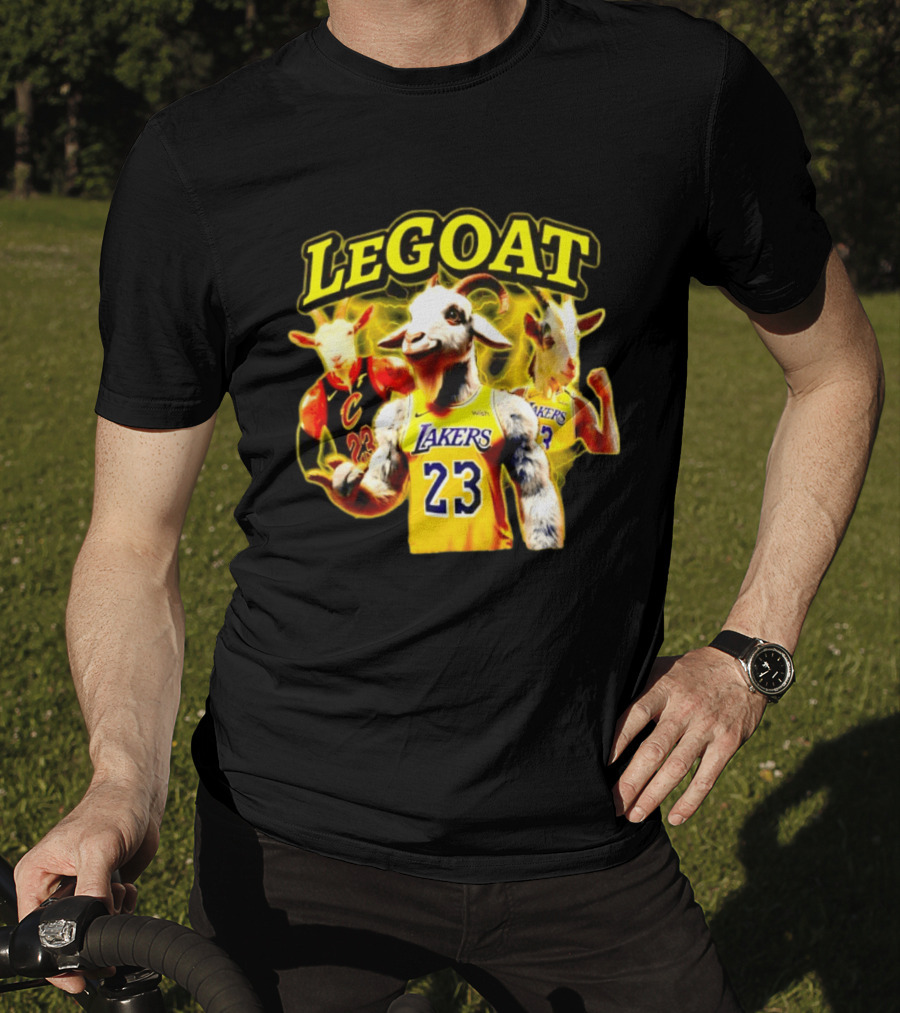 Legoat 23 LeBron James Lakers Cavaliers T-Shirt