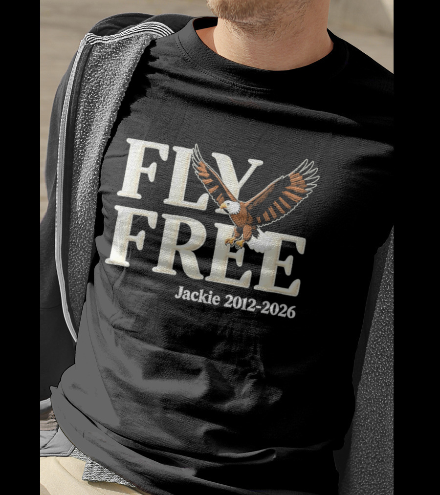 Fly Free Jackie 2012 2026 Soaring Eagle Freedom T-Shirt