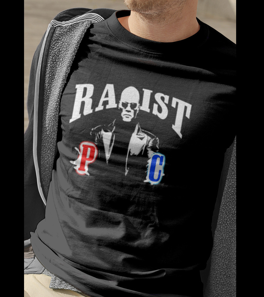 Racist PC Morpheus The Matrix Laurence Fishburne T-Shirt